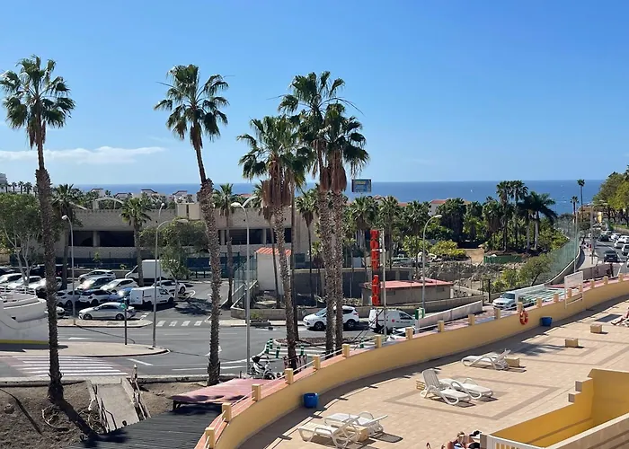 Oasis 1-bedroom Ocean View Large Terrace Pool Full Kitchen Lejlighed Costa Adeje (Tenerife)