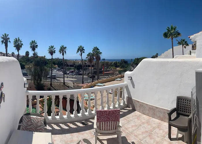 Lejlighed Oasis 1-bedroom Ocean View Large Terrace Pool Full Kitchen Costa Adeje (Tenerife)