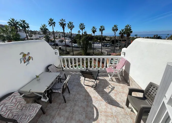 Oasis 1-bedroom Ocean View Large Terrace Pool Full Kitchen